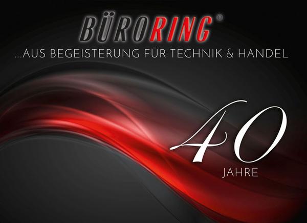 40 Jahre Büroring 40 Jahre Büroring. Aus Begeisterung für Technik und Handel.
